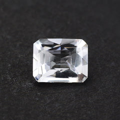 CRYSTAL ROSE CUT OCTAGON 9X7MM 2.4 Cts.