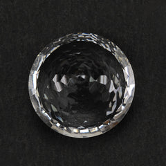 CRYSTAL NIRVANA CUT ROUND (DES#81) 15MM 11.30 Cts.