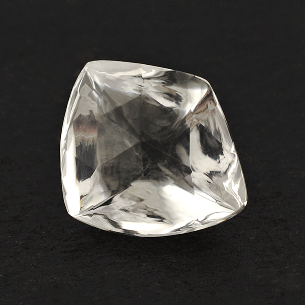 CRYSTAL ROSE CUT FANCY SHAPE 14X12MM 5.70 Cts.