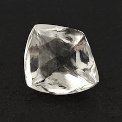 CRYSTAL ROSE CUT FANCY SHAPE 14X12MM 5.70 Cts.