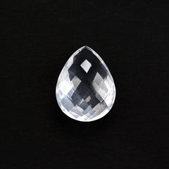 CRYSTAL BRIOLETTE PEAR (SEMI MILKY) 20X15MM 15.18 Cts.