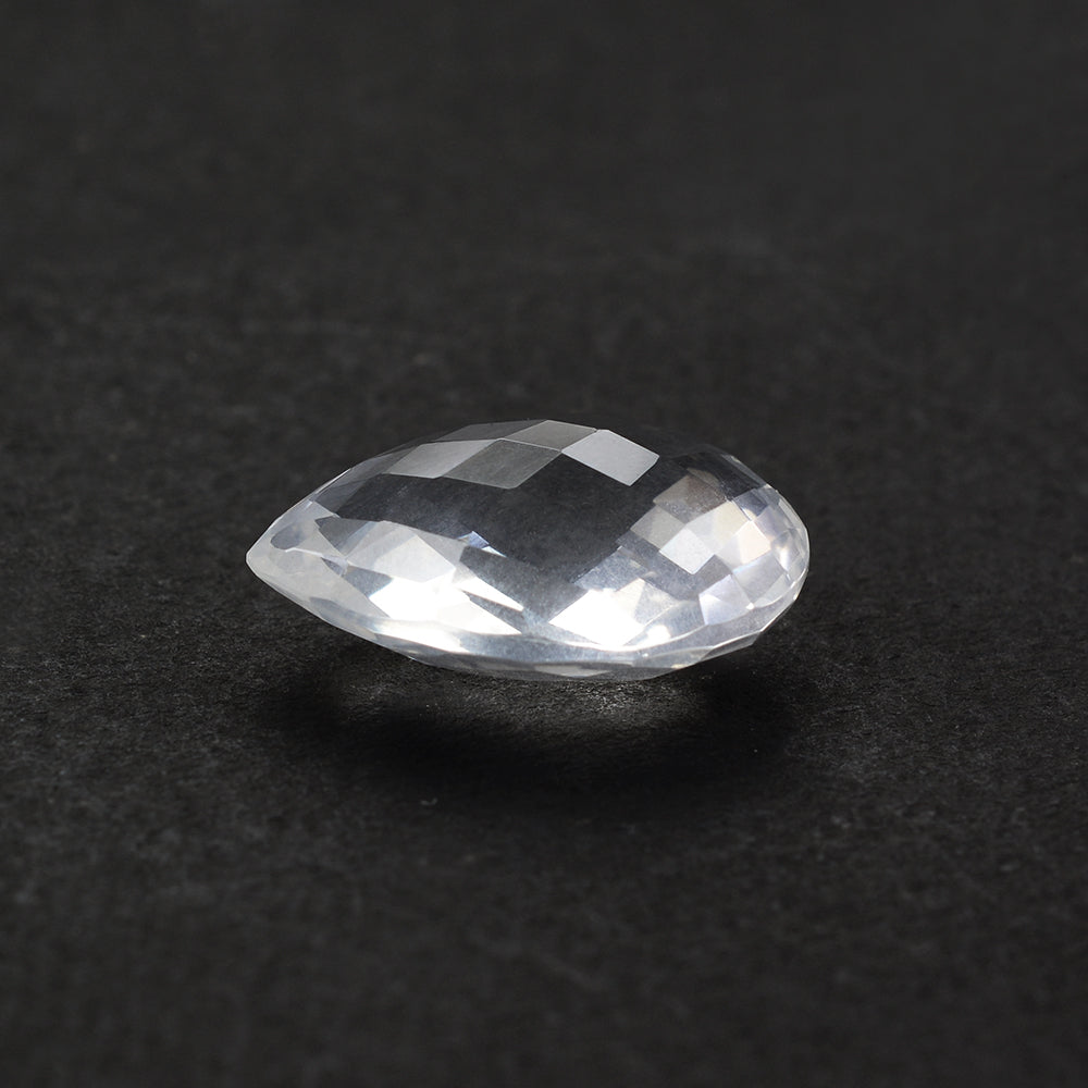 CRYSTAL BRIOLETTE PEAR (SEMI MILKY) 20X15MM 15.18 Cts.