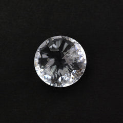 CRYSTAL CONCAVE BRIOLETTE ROUND 15MM 10.88 Cts.