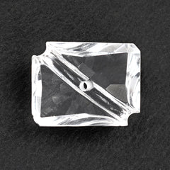 CRYSTAL OCTAGON CABS WITH CARVED BELT (DES#27) 16X12MM 8.20 Cts.