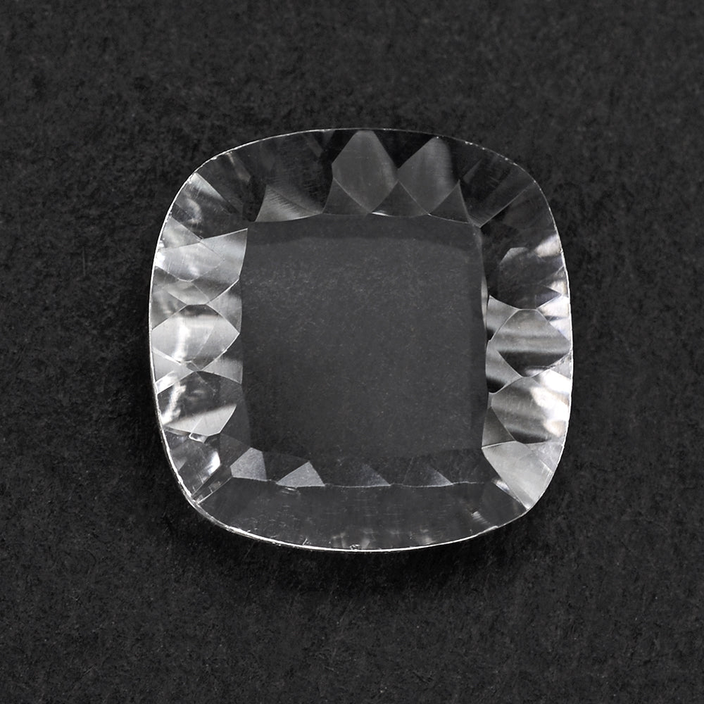 CRYSTAL CONCAVE CUSHION FLAT (DES#144) 12MM 4.48 Cts.