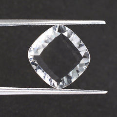 CRYSTAL CONCAVE CUSHION FLAT (DES#144) 12MM 4.48 Cts.
