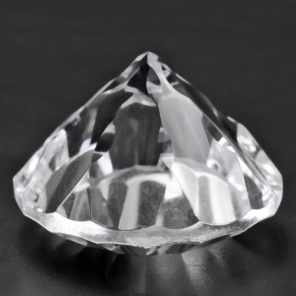 CRYSTAL CONCAVE SPLENDOR CUT ROUND (DES#74) 16MM 13.55 Cts.