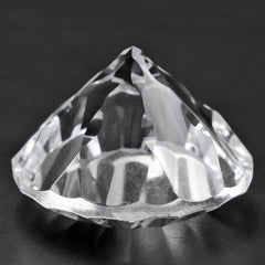 CRYSTAL CONCAVE SPLENDOR CUT ROUND (DES#74) 16MM 13.55 Cts.
