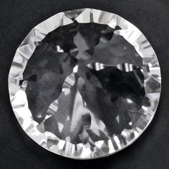 CRYSTAL CONCAVE SPLENDOR CUT ROUND (DES#74) 16MM 13.55 Cts.