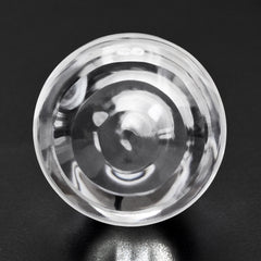 CRYSTAL CONCAVE BALL (HALF DRILL) (DES#136) 10MM 7.30 Cts.