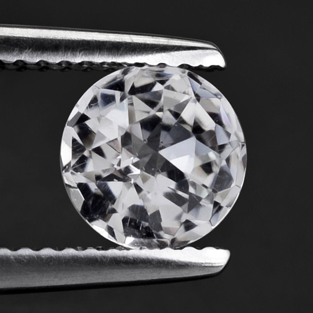 CRYSTAL HIGH DOME ROSE CUT ROUND (DES#17) 7MM 1.55 Cts.
