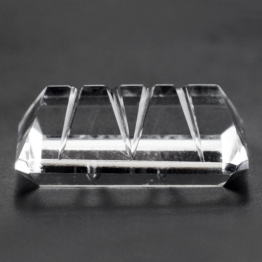 CRYSTAL CONCAVE LIGHTENING CUT OCTAGON (DES#99) 14X9MM 5.00 Cts.