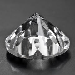 CRYSTAL CONCAVE SPLENDOR CUT ROUND (DES#74) 14MM 8.40 Cts.