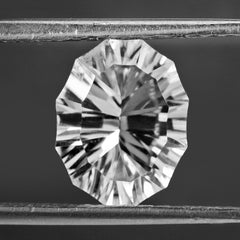 CRYSTAL CONCAVE NINETY CUT OVAL (DES#51) 10X8MM 2.40 Cts.