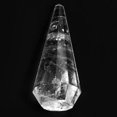 CRYSTAL LONG FACETED DROPS 36X16MM 42.65 Cts.
