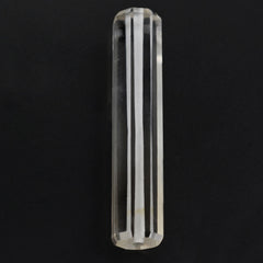 CRYSTAL STEP CUT BARREL (FULL DRILL 1MM) 34X7MM 17.00 Cts.