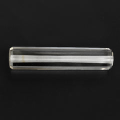 CRYSTAL STEP CUT BARREL (FULL DRILL 1MM) 34X7MM 17.00 Cts.