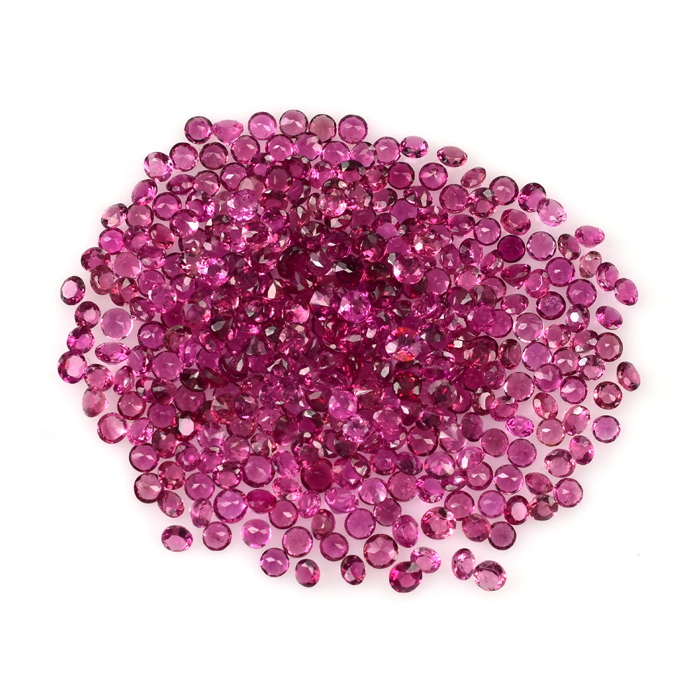 RUBELLITE CUT ROUND 2MM 0.03 Cts.