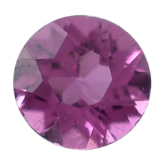 RUBELLITE CUT ROUND 2MM 0.03 Cts.