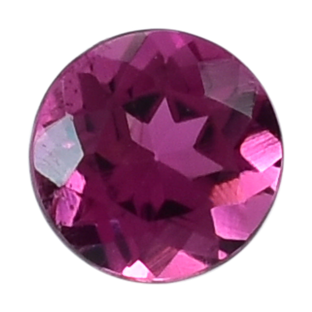 RUBELLITE CUT ROUND 2.40-2.55MM 0.06 Cts.