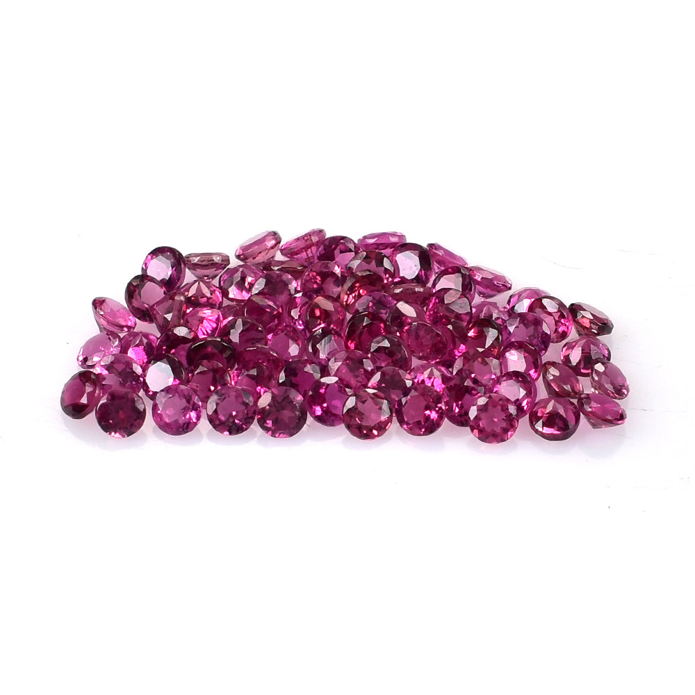 RUBELLITE CUT ROUND 2.40-2.55MM 0.06 Cts.