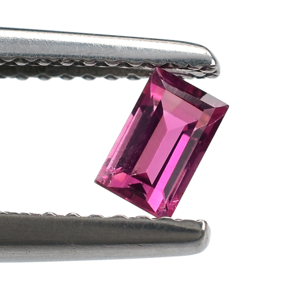 RUBELLITE CUT BAGUETTES 5X3MM 0.32 Cts.