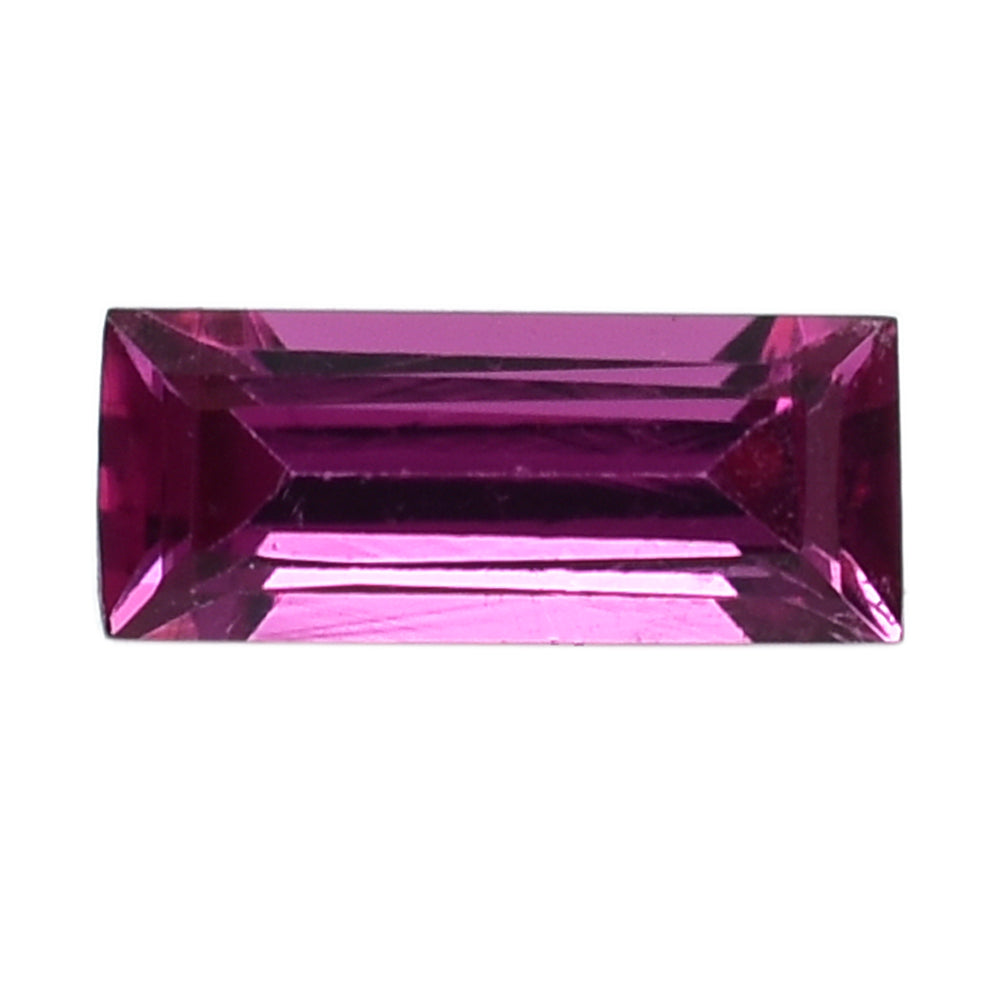 RUBELLITE CUT BAGUETTES 5X2MM 0.19 Cts.