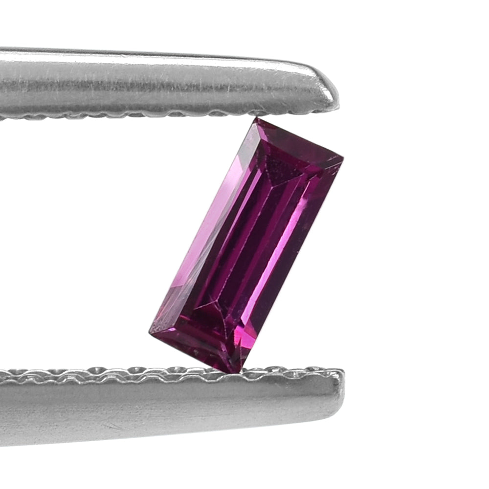 RUBELLITE CUT BAGUETTES 5X2MM 0.19 Cts.