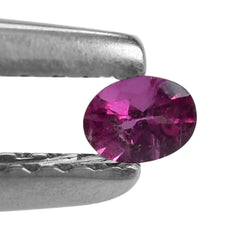RUBELLITE CUT OVAL 3.00X2.50MM 0.07 Cts.