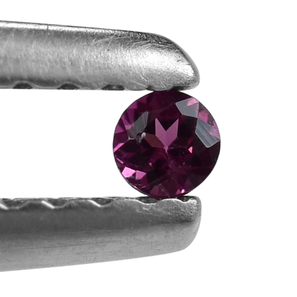 RUBELLITE CUT ROUND 2MM  0.04 Cts.