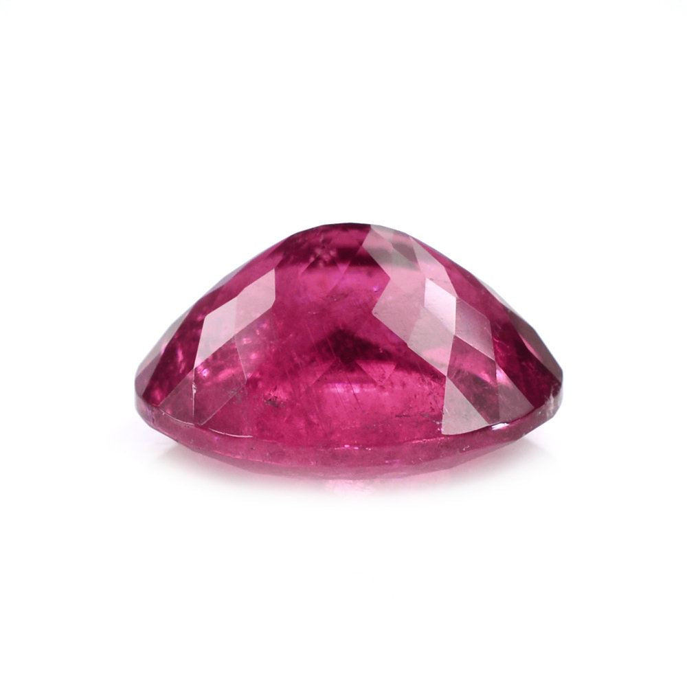 RUBELLITE CUT OVAL (HI) (RED) 12X10MM 5.25 Cts.