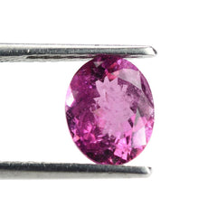 RUBELLITE CUT OVAL (HI/MD PINK) 9.10X7.50MM 2.20 Cts.