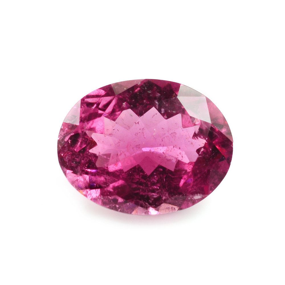 RUBELLITE CUT OVAL (SI MD) 11X8.50MM 3.20 Cts.