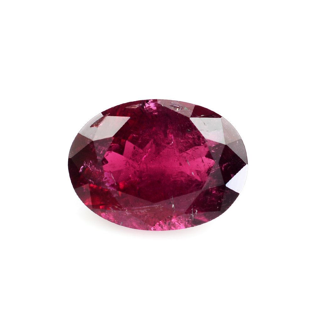 RUBELLITE CUT OVAL (HI) (DARK) 11.10X8.10MM 3.30 Cts.