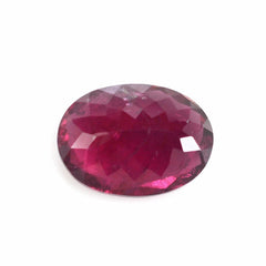 RUBELLITE CUT OVAL (HI) (DARK) 11.10X8.10MM 3.30 Cts.