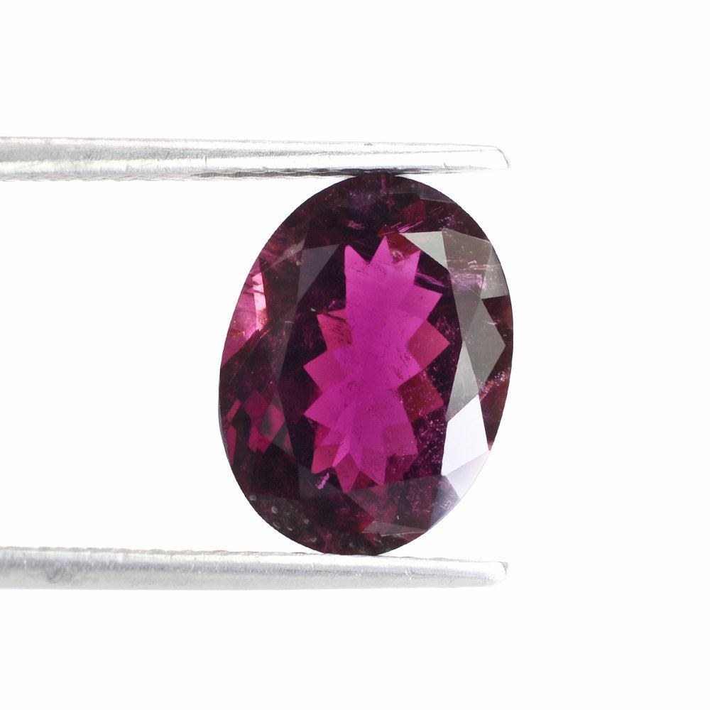 RUBELLITE CUT OVAL (HI) (DARK) 13.10X10MM 5.35 Cts.