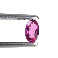 RUBELLITE CUT OVAL 5X3MM 0.25 Cts.