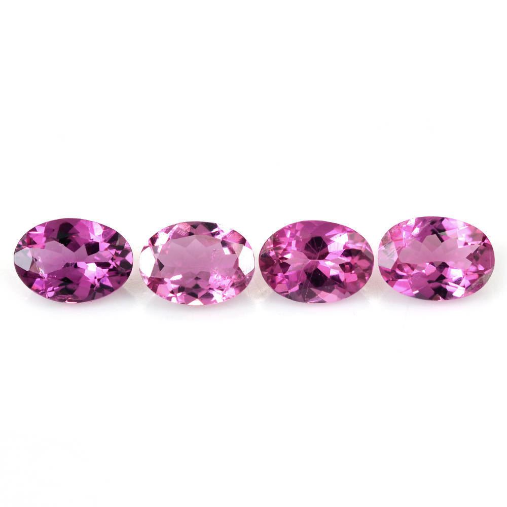 RUBELLITE CUT OVAL (SI) 7X5MM 0.76 Cts.