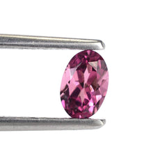 RUBELLITE CUT OVAL 6X4MM 0.55 Cts.