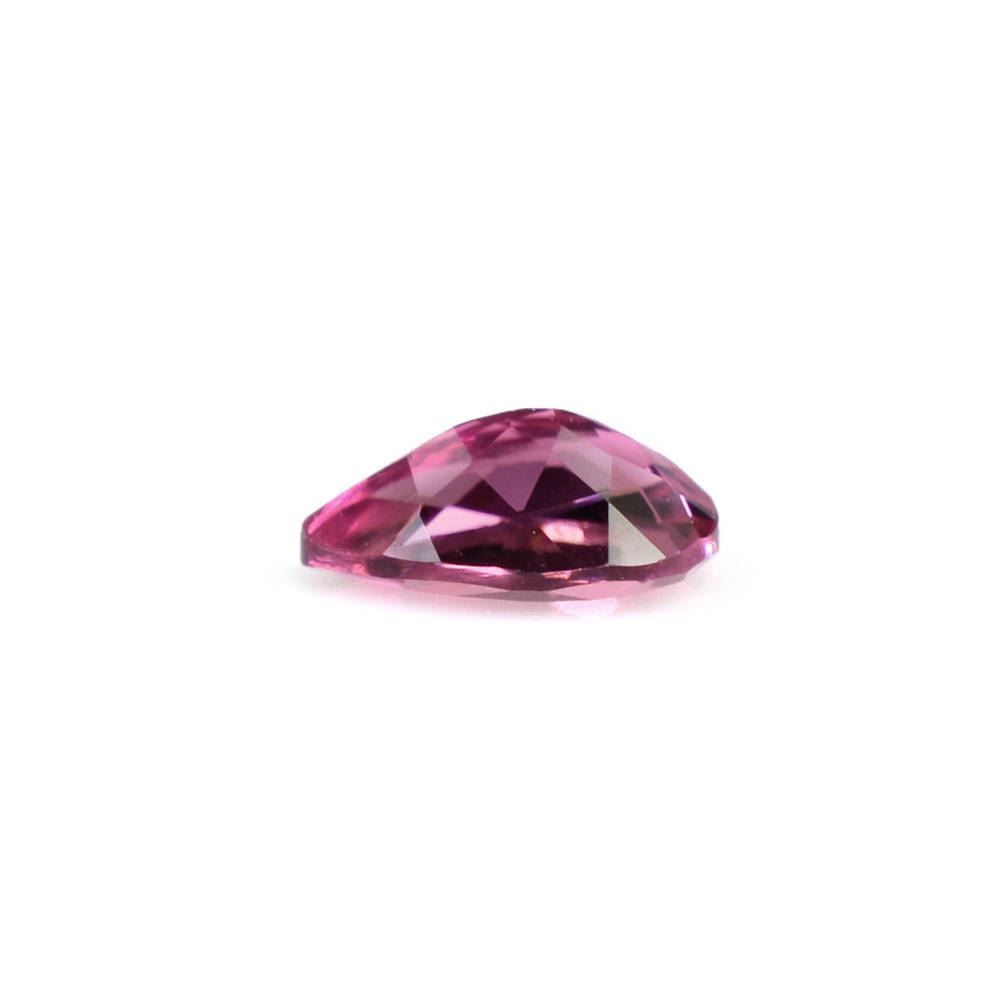RUBELLITE CUT PEAR 6X4MM 0.35 Cts.