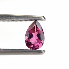 RUBELLITE CUT PEAR 6X4MM 0.35 Cts.