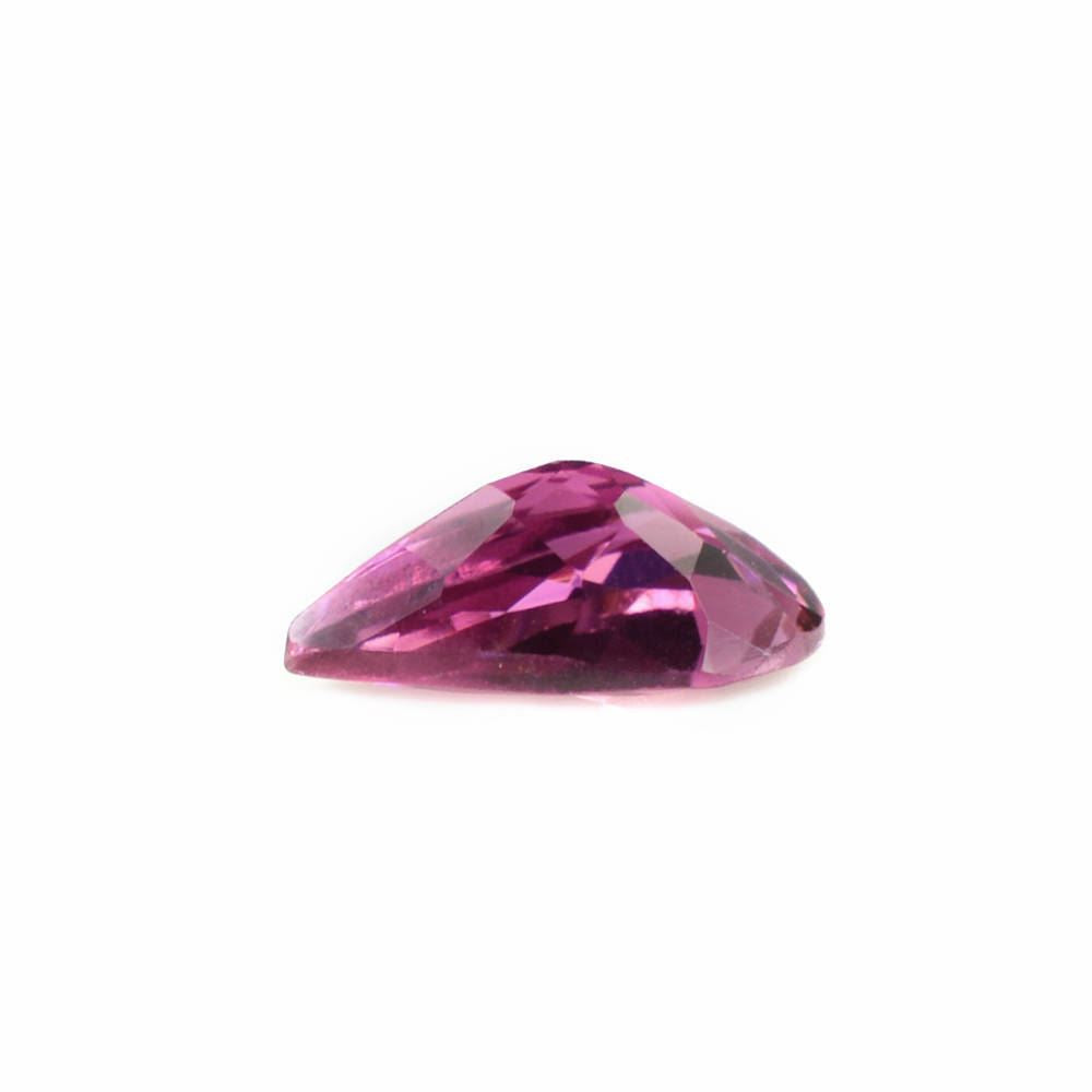 RUBELLITE CUT PEAR 8X5MM 0.73 Cts.