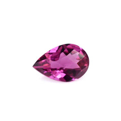 RUBELLITE CHECKER CUT PEAR 6X4MM 0.32 Cts.