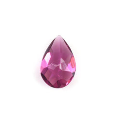 RUBELLITE CHECKER CUT PEAR 6X4MM 0.32 Cts.