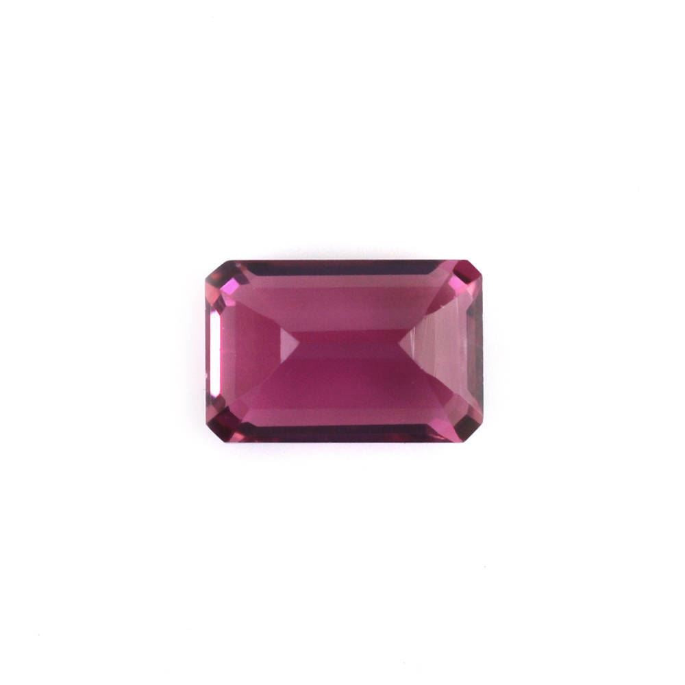 RUBELLITE CUT OCTAGON 6X4MM 0.50 Cts.