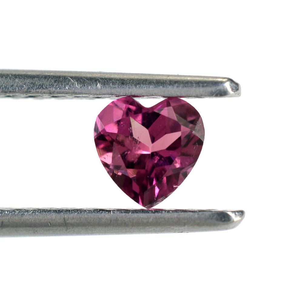 RUBELLITE CUT HEART (SI) 5MM 0.42 Cts.