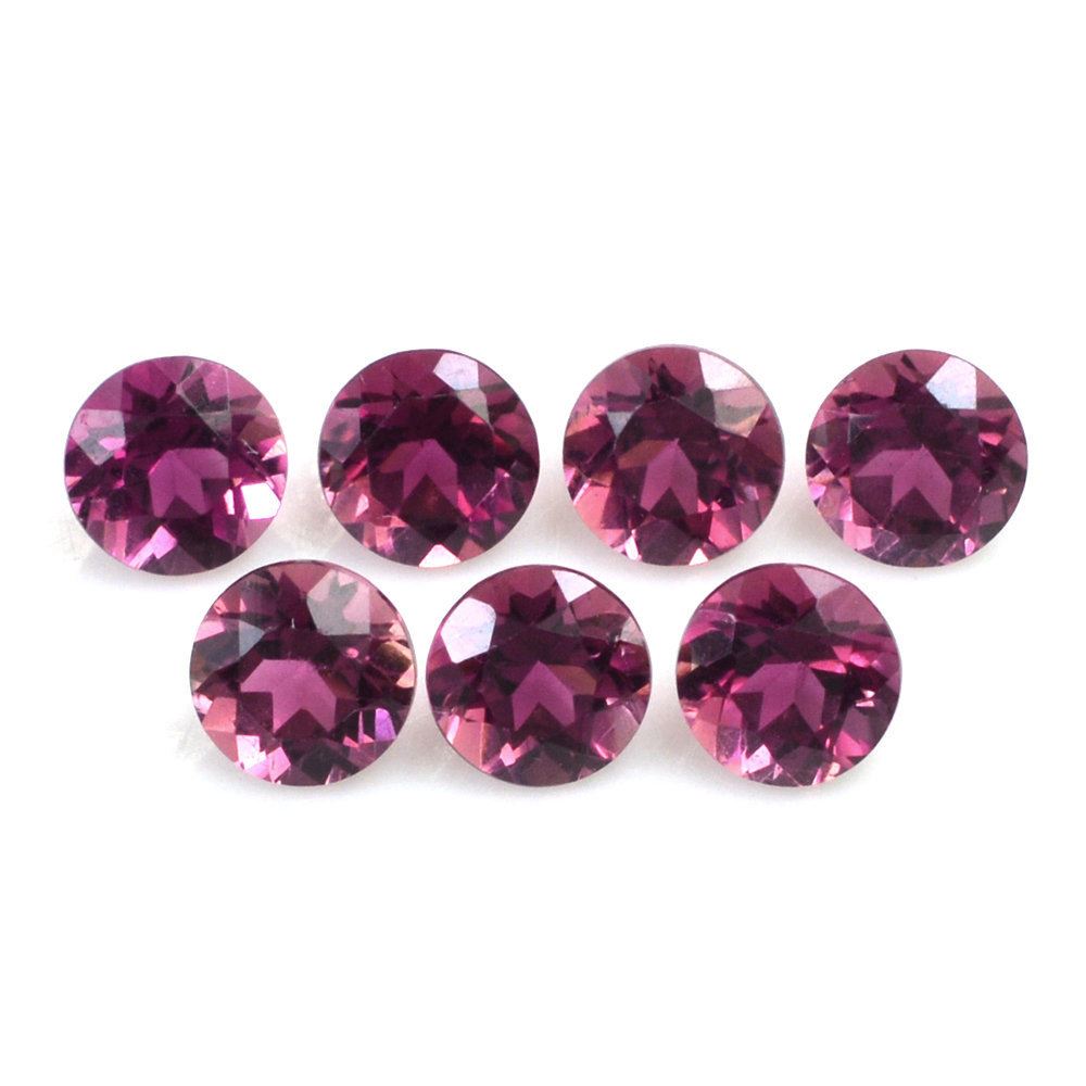 RUBELLITE CUT ROUND 4MM 0.26 Cts.