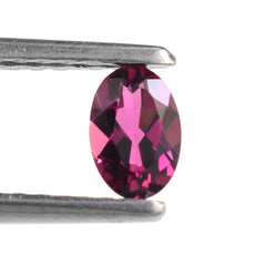RUBELLITE CUT OVAL 6X4MM 0.47 Cts.