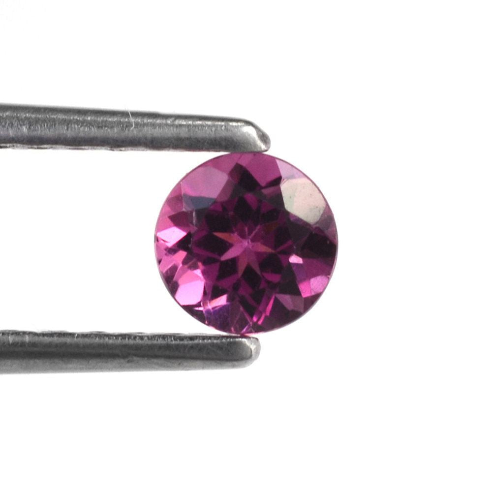 RUBELLITE CUT ROUND 5MM 0.50 Cts.