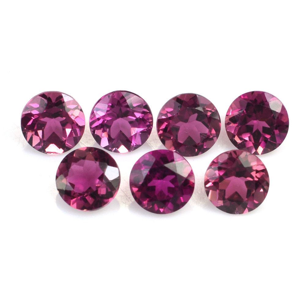 RUBELLITE CUT ROUND 5MM 0.50 Cts.